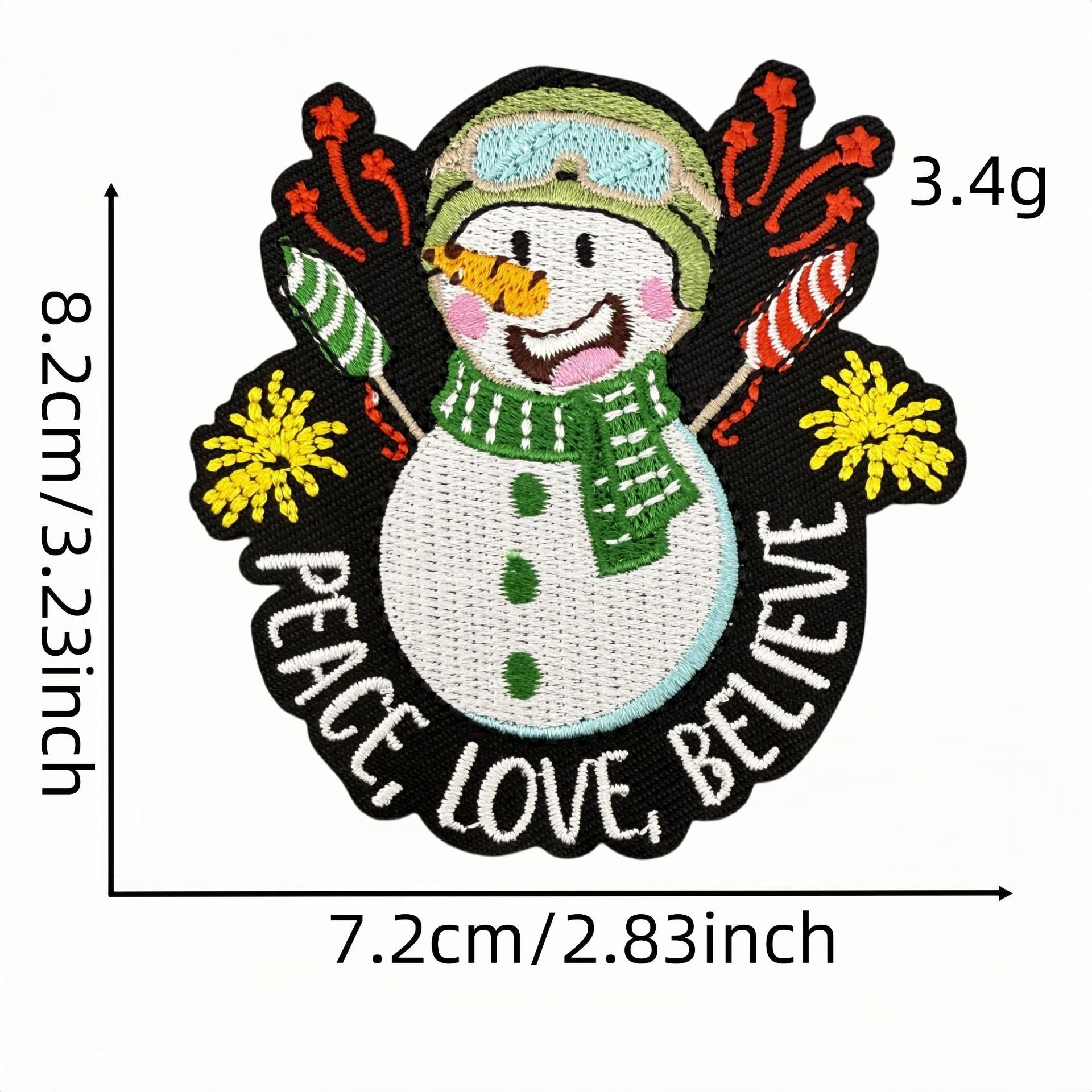 Wholesale  Embroidered Patch with Adhesive Embroidery